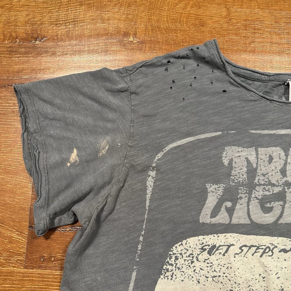 Magnolia Pearl T Shirt Womens OS Gray Tread Lightly Soft Steps Alt Retro Grunge - Picture 5 of 14